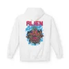 Bluza z kapturem z nadrukiem Alien